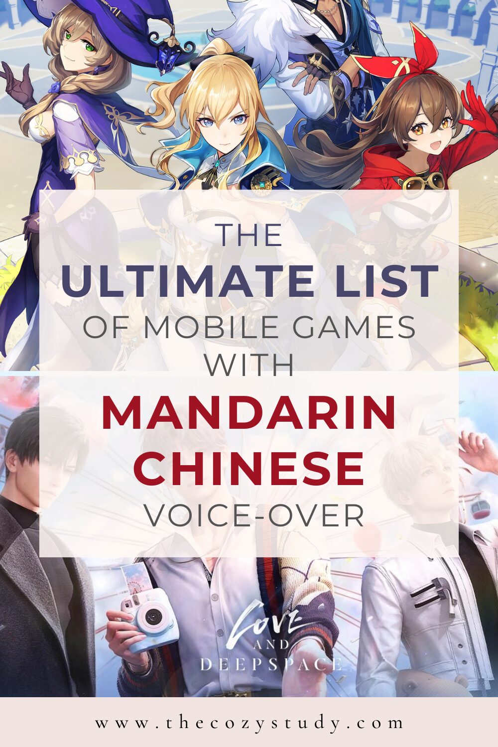 Mobile games with Chinese voice over - Pinterest