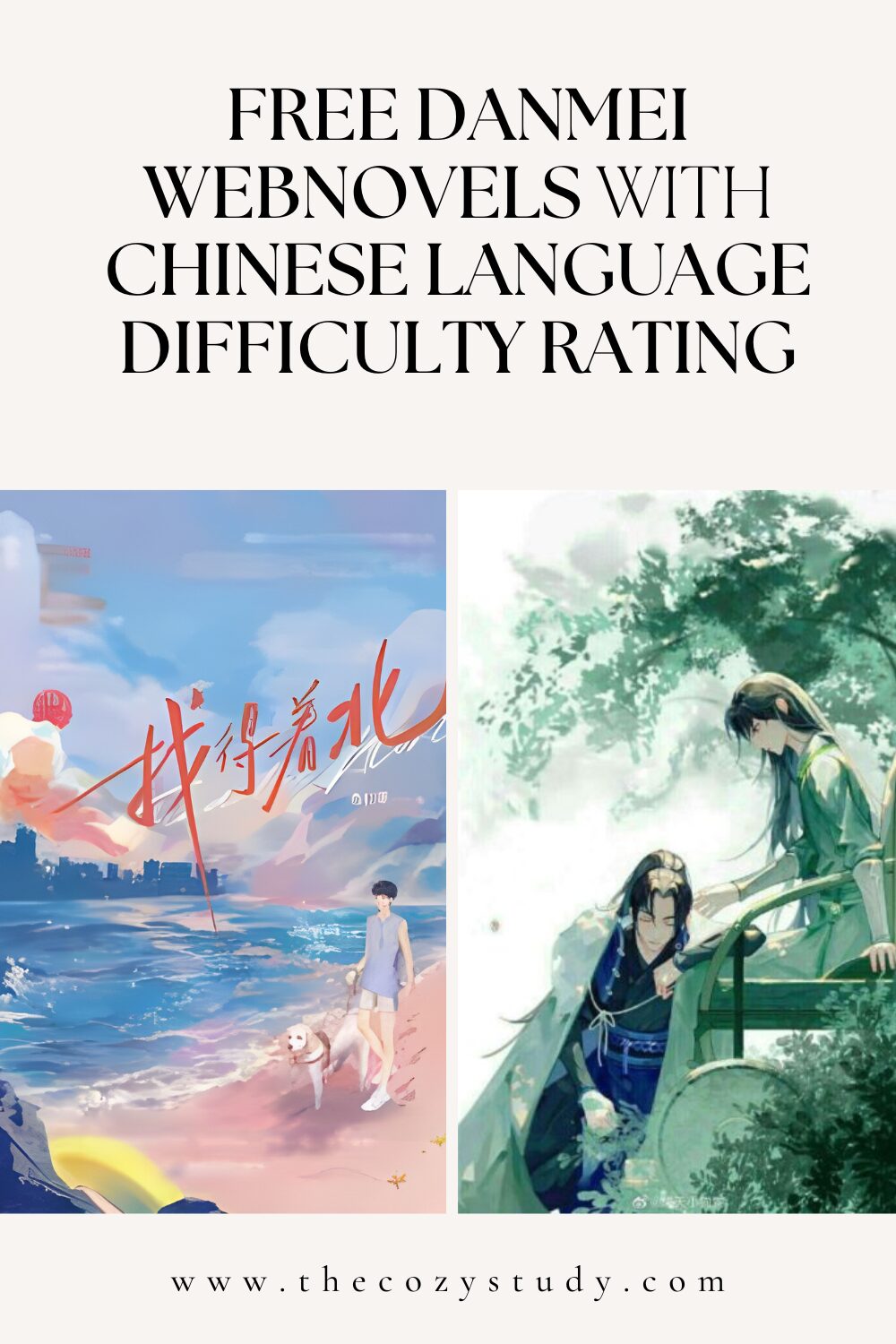 Free Danmei Webnovels with Chinese Difficulty Rating - Pinterest